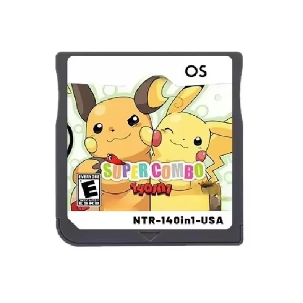 Retro Gaming Gif - Pokemon 140-in-1 Super Combo V1.0 Cartuccia