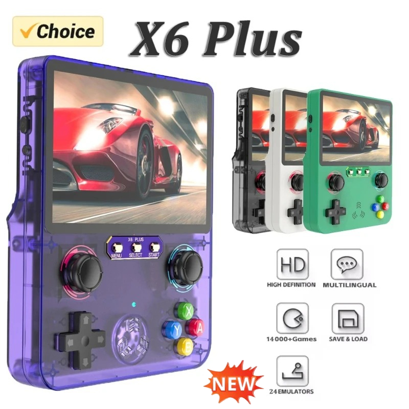 Retro Gaming X6 - Console di Gioco Portatile Retro X6