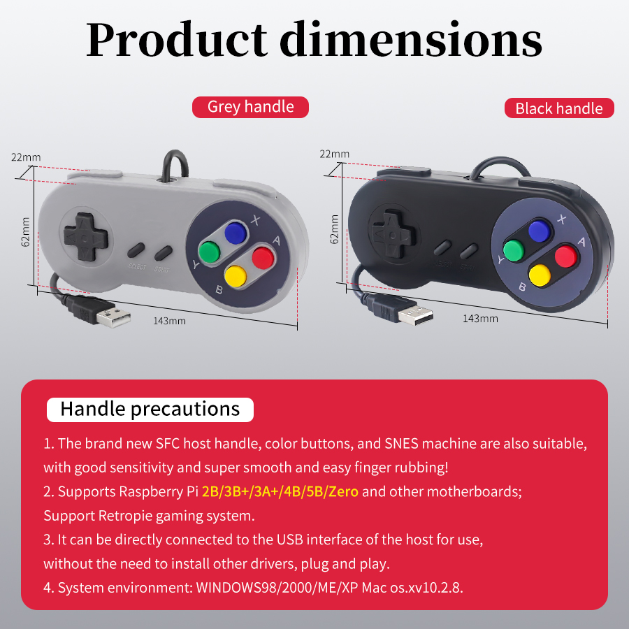 Gamepad USB Retro Plug and Pla - Raspberry Pi Retropie recensione e prezzo