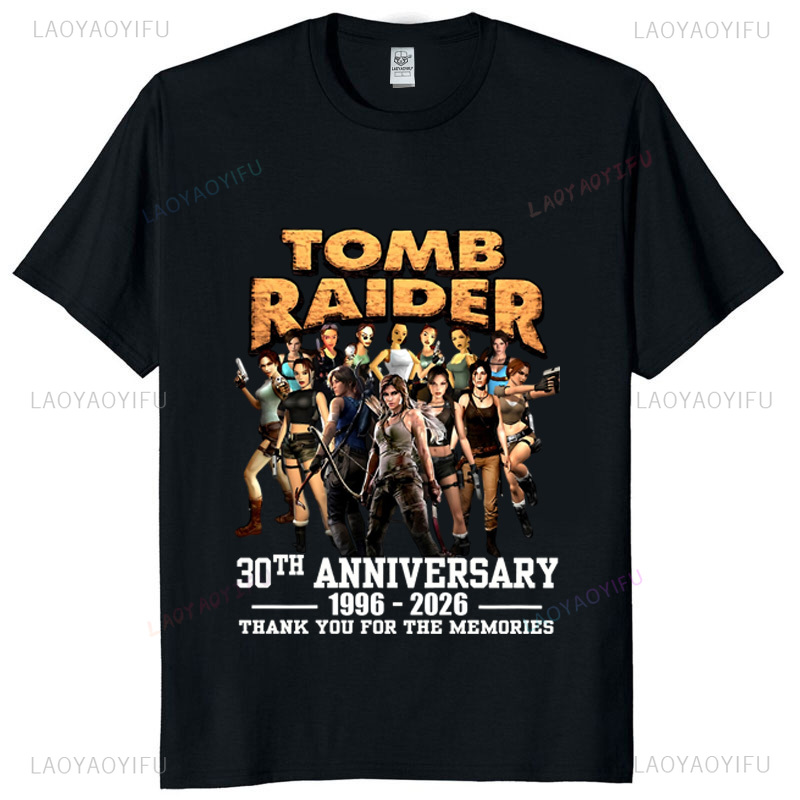 Tomb Raider 30th Anniversary T - Retro Gaming Gamestop recensione e prezzo