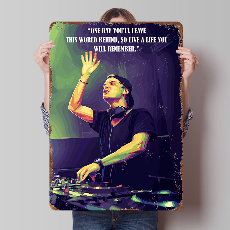 Poster con citazioni di Avicii - Retro Gaming Quotes recensione e prezzo