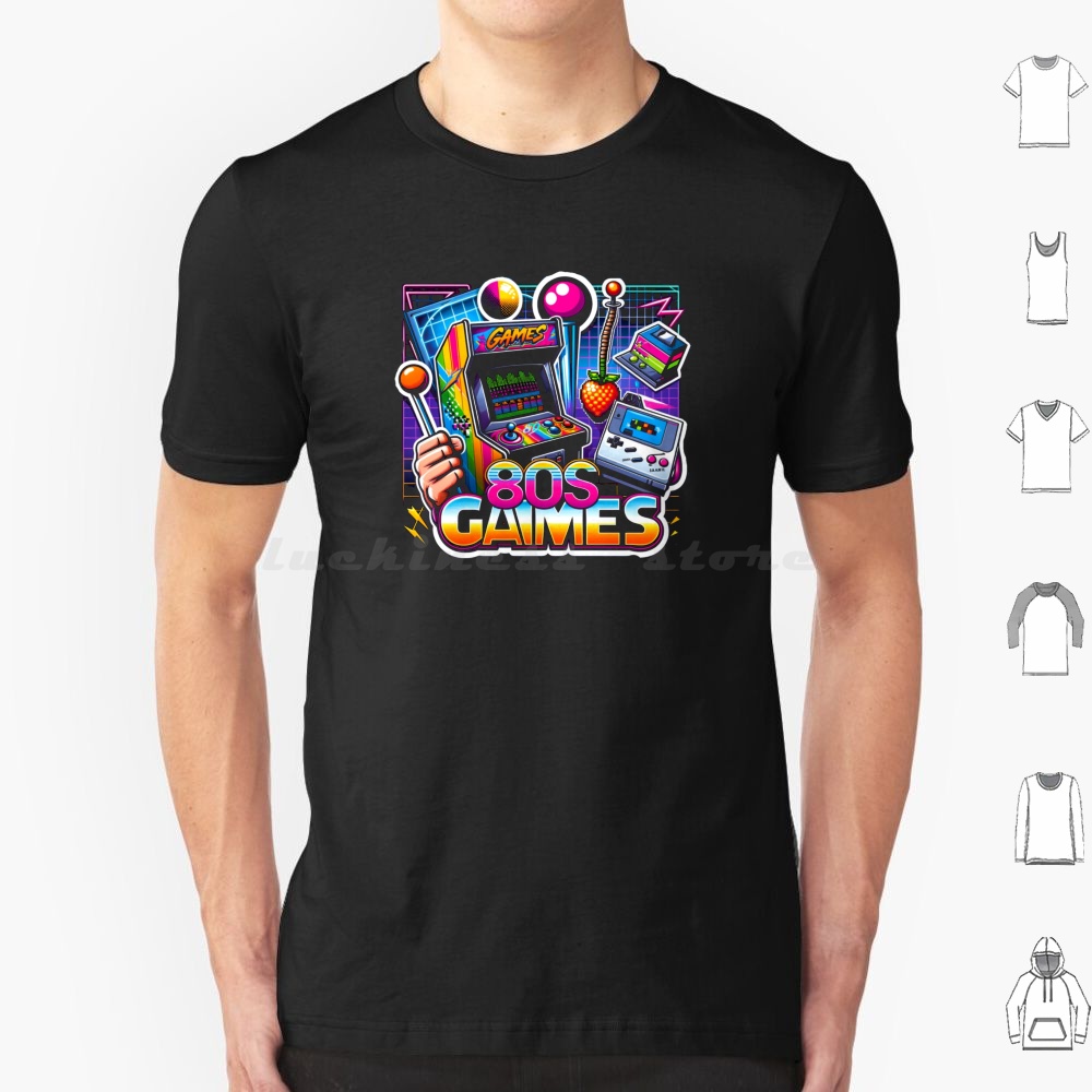 Vintage Games T Shirt 6xl Cott - Retro Gaming Gamestop recensione e prezzo